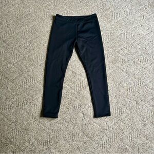 Serra Black Fleece-Lined Leggings